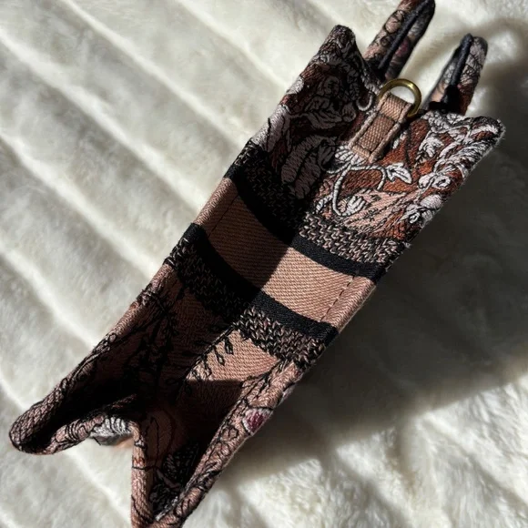 Mini Dior Book Tote in Pink - Picture 13 of 16